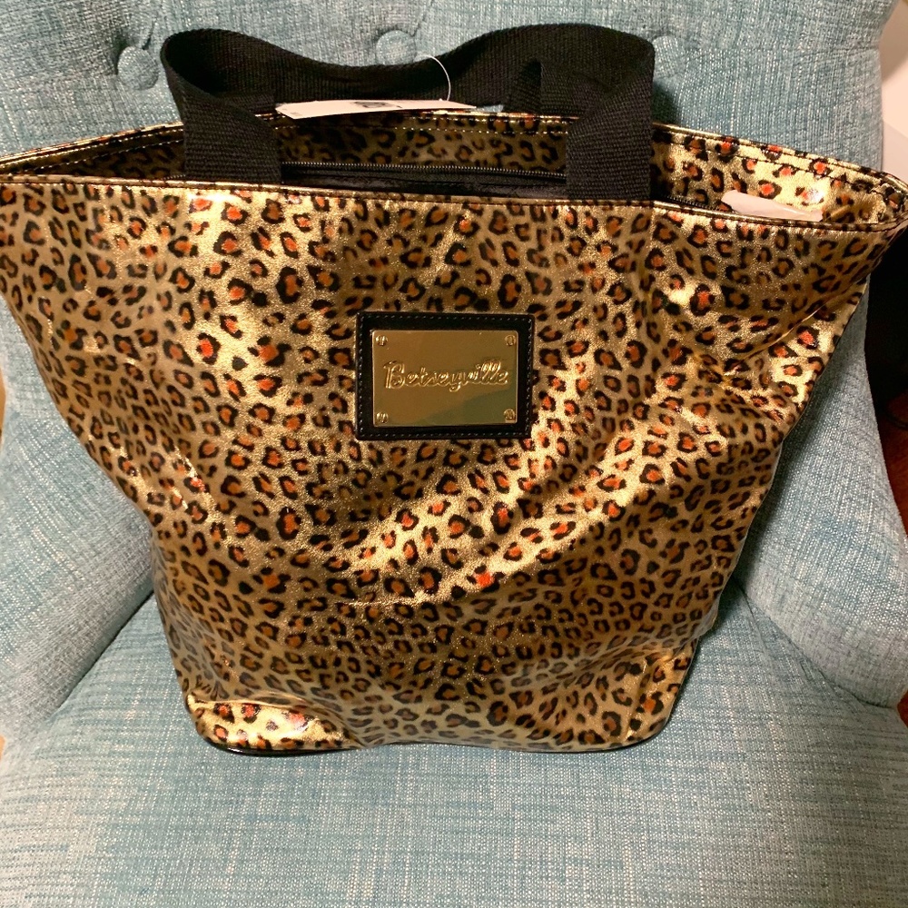Gold cheetah Betseyville bag